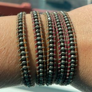 Chan Luu Beaded Wrap Bracelet